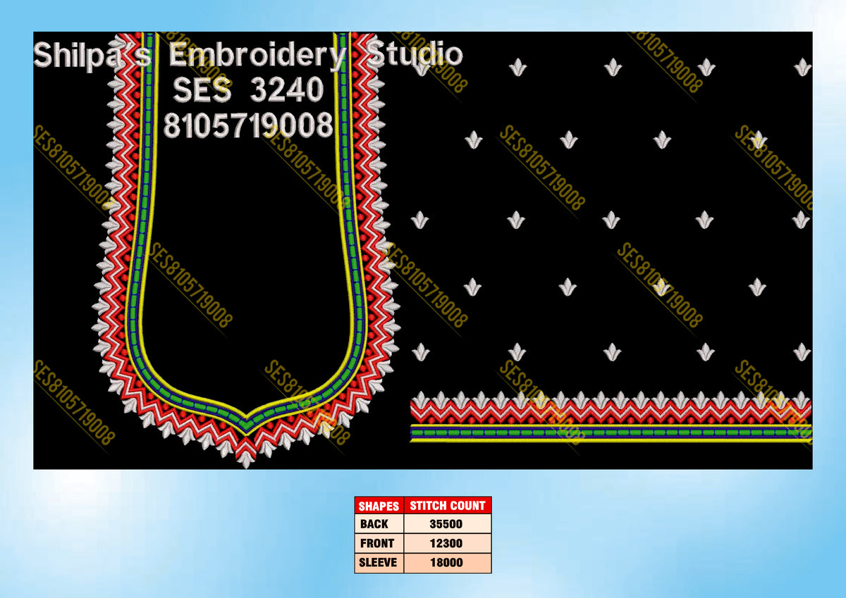 Embroidery Designs 3201-3300 Series