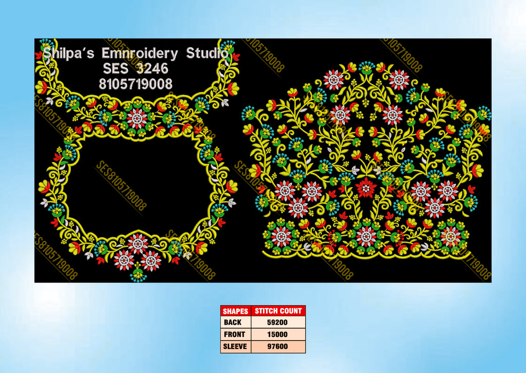 Embroidery Designs 3201-3300 Series