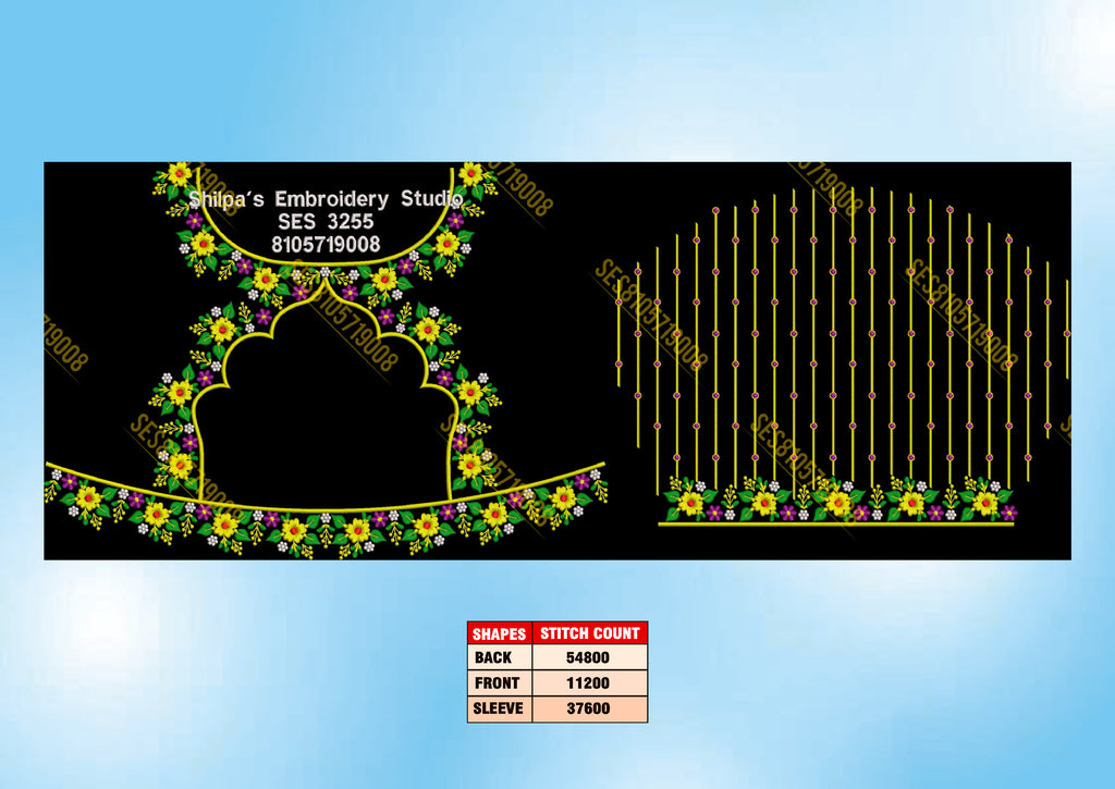 Embroidery Designs 3201-3300 Series