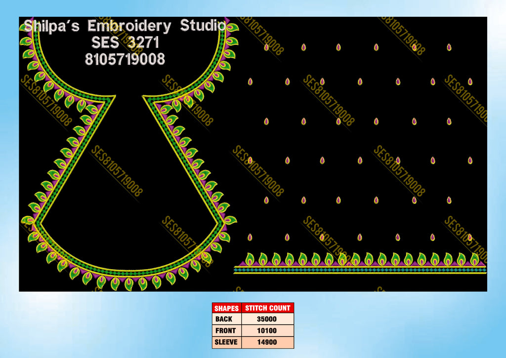 Embroidery Designs 3201-3300 Series