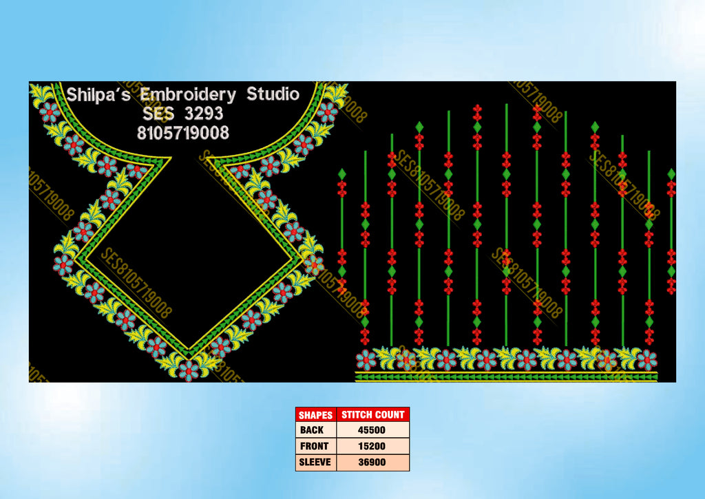 Embroidery Designs 3201-3300 Series