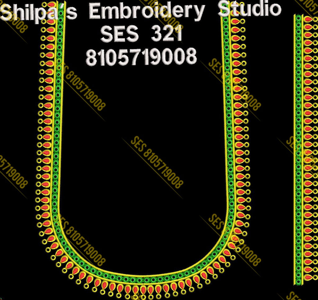 Embroidery Designs 301-400 Series