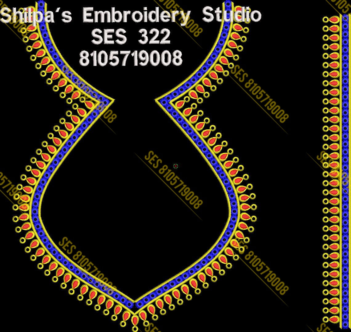 Embroidery Designs 301-400 Series