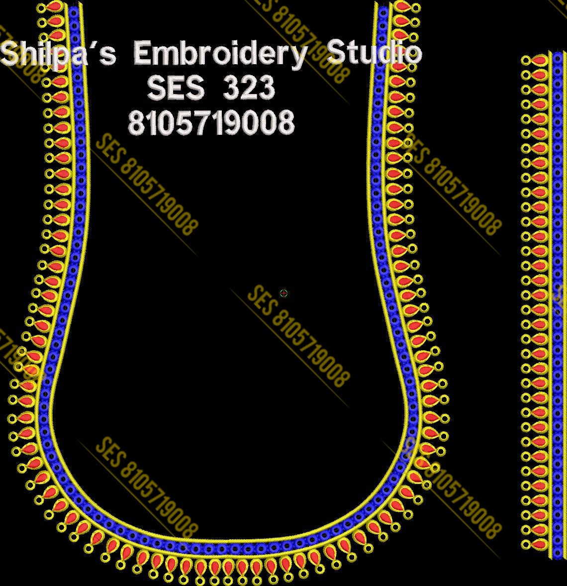 Embroidery Designs 301-400 Series