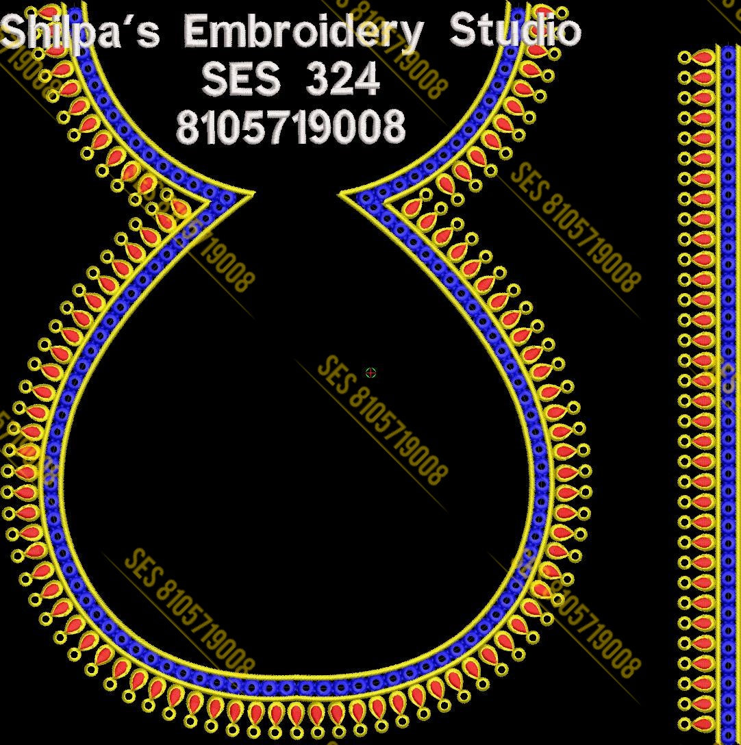 Embroidery Designs 301-400 Series
