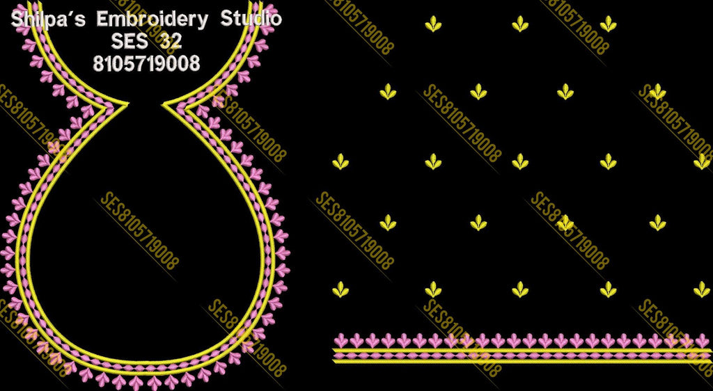 Embroidery Designs 1-100 Series