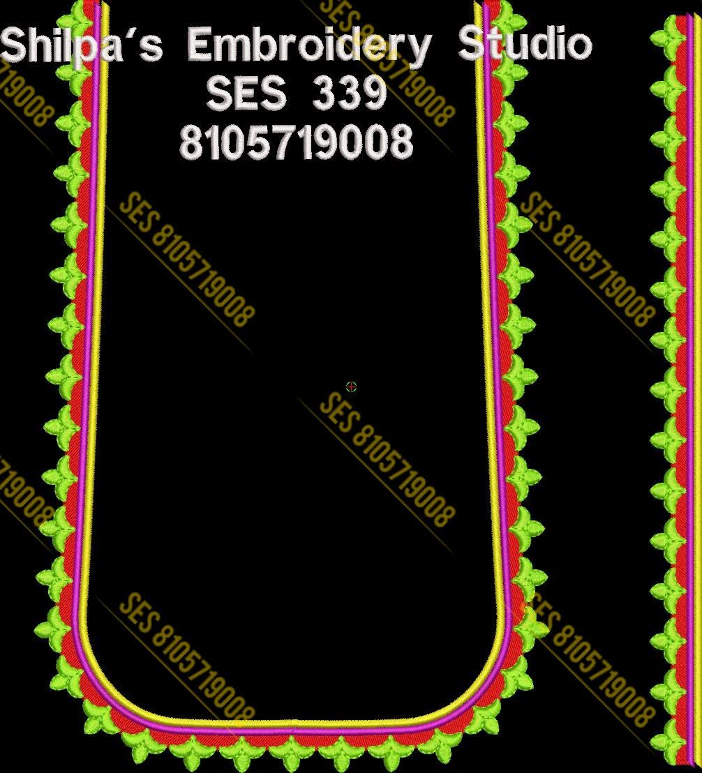Embroidery Designs 301-400 Series