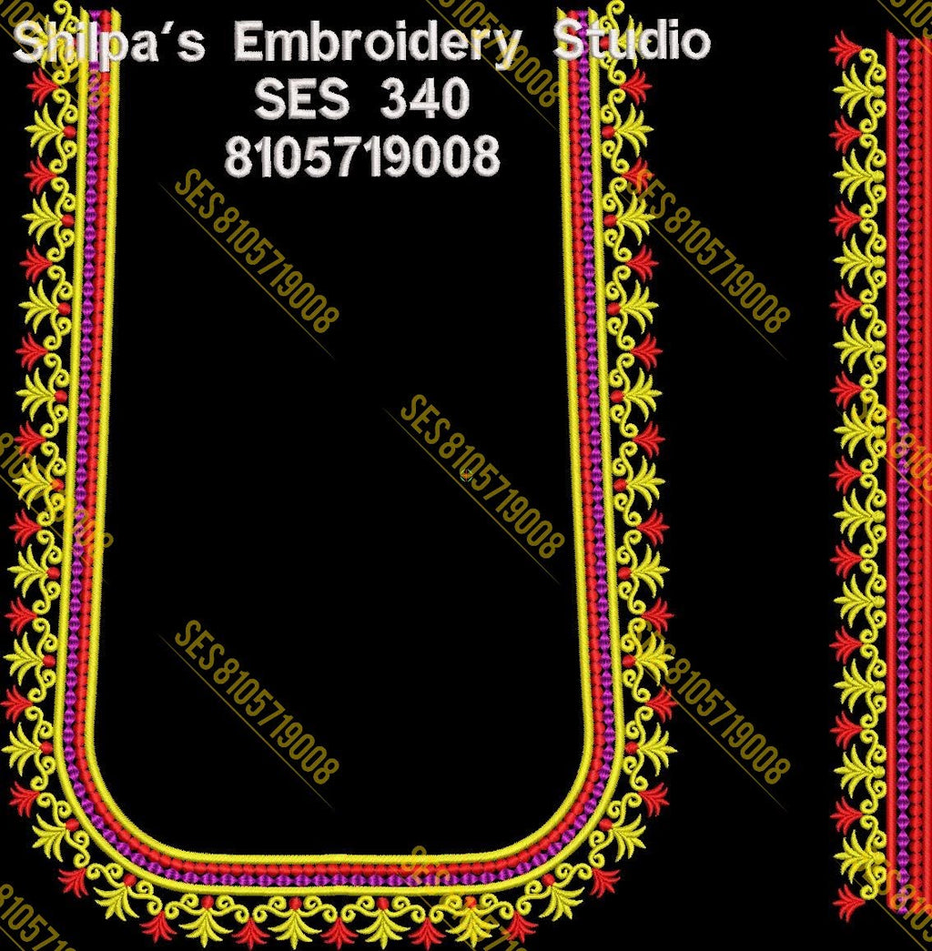 Embroidery Designs 301-400 Series