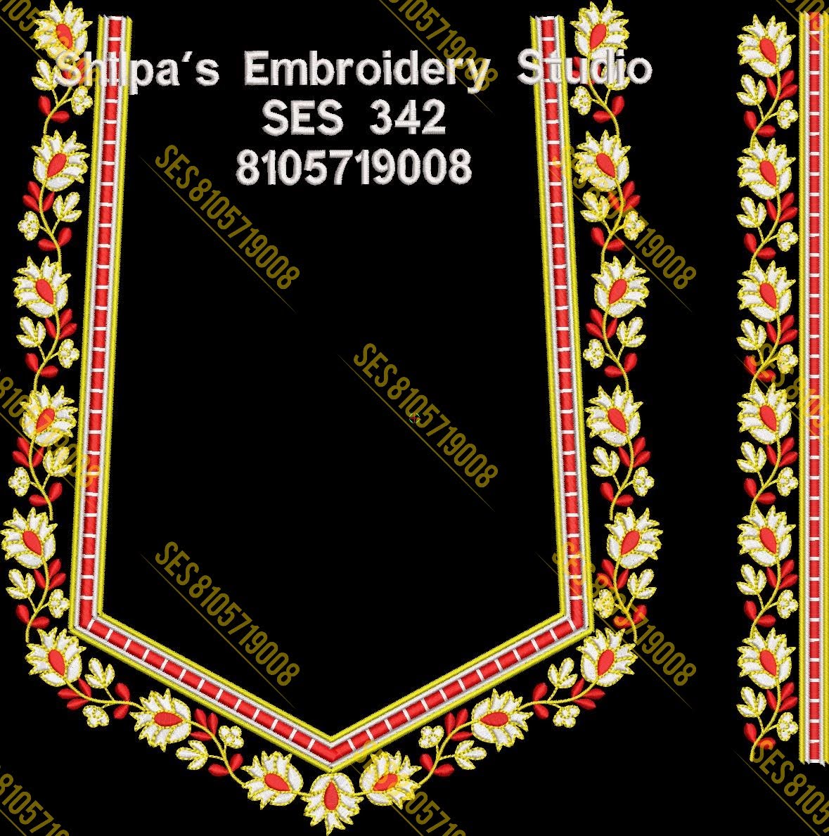 Embroidery Designs 301-400 Series