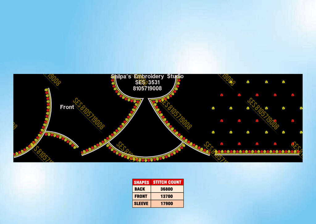 Embroidery Designs 3501-3600 Series