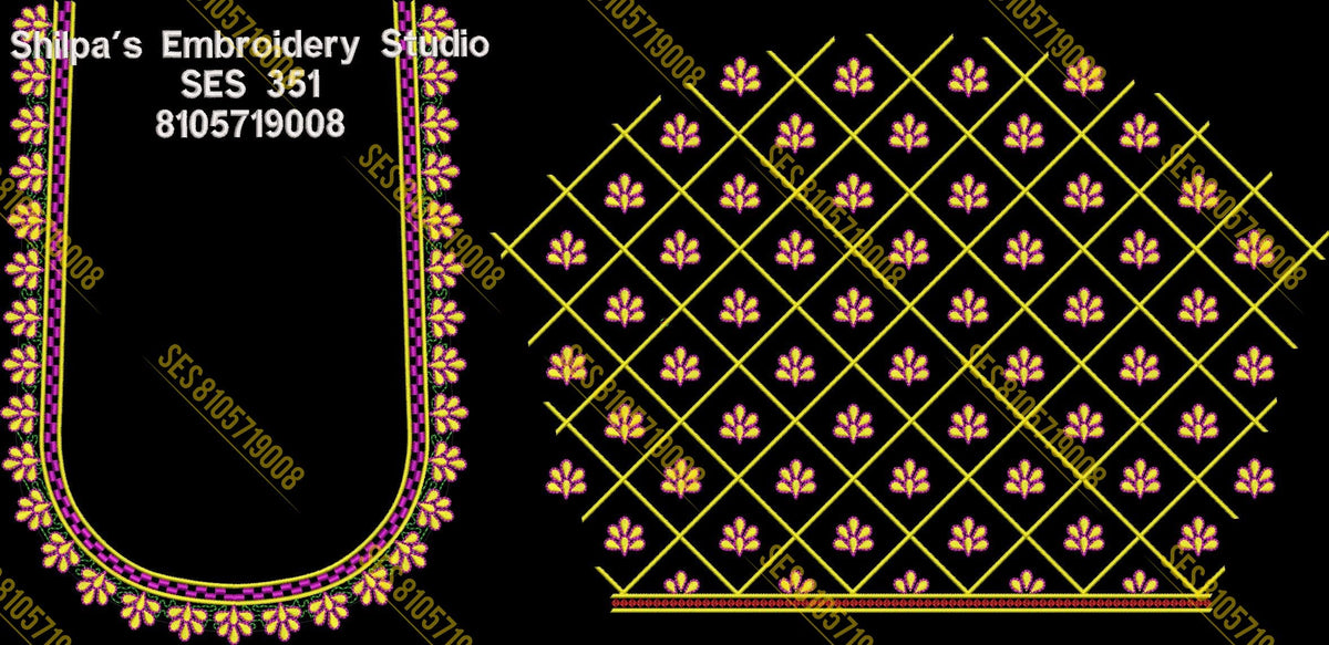 Embroidery Designs 301-400 Series
