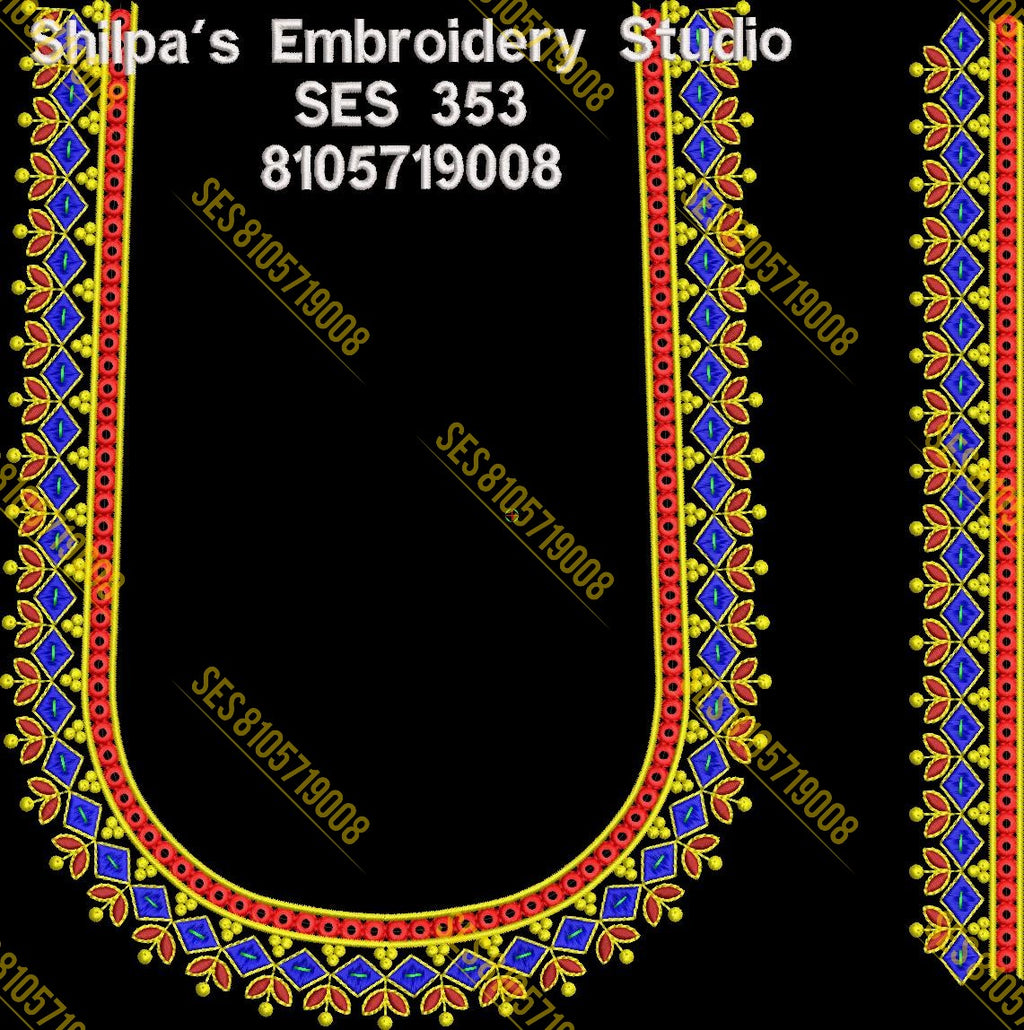 Embroidery Designs 301-400 Series
