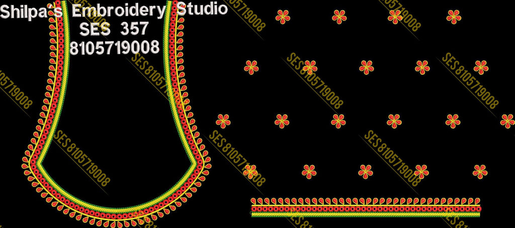 Embroidery Designs 301-400 Series
