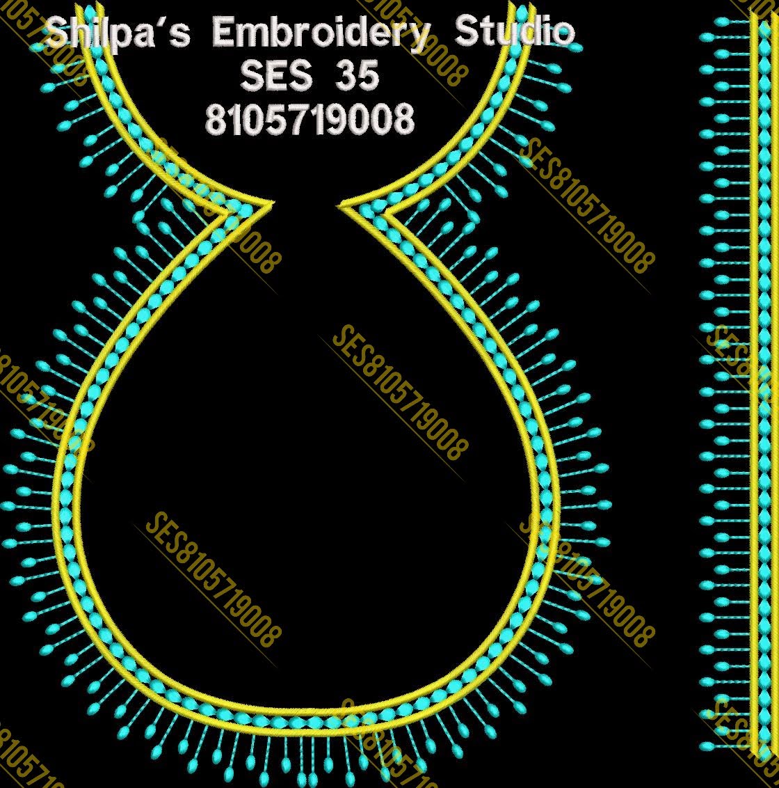 Embroidery Designs 1-100 Series