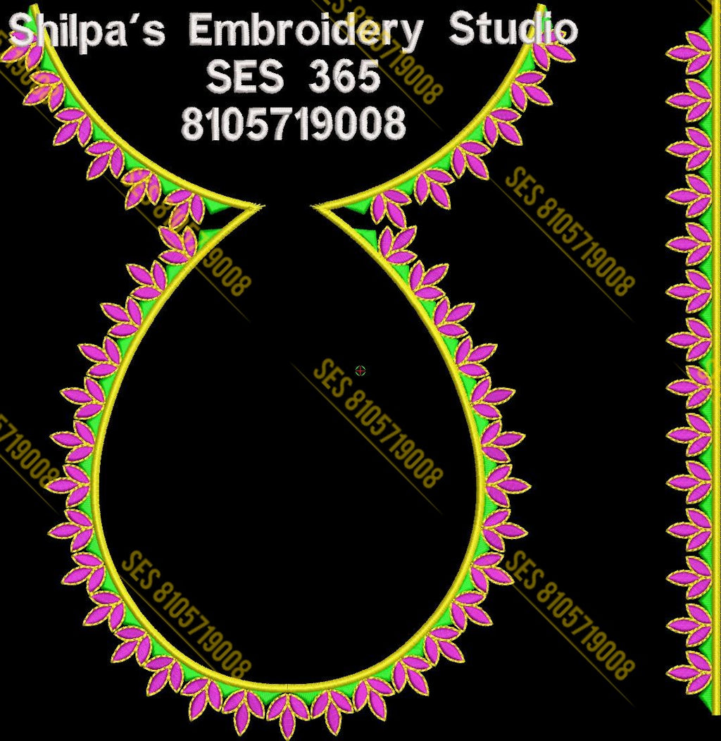 Embroidery Designs 301-400 Series