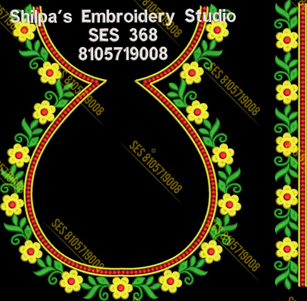 Embroidery Designs 301-400 Series
