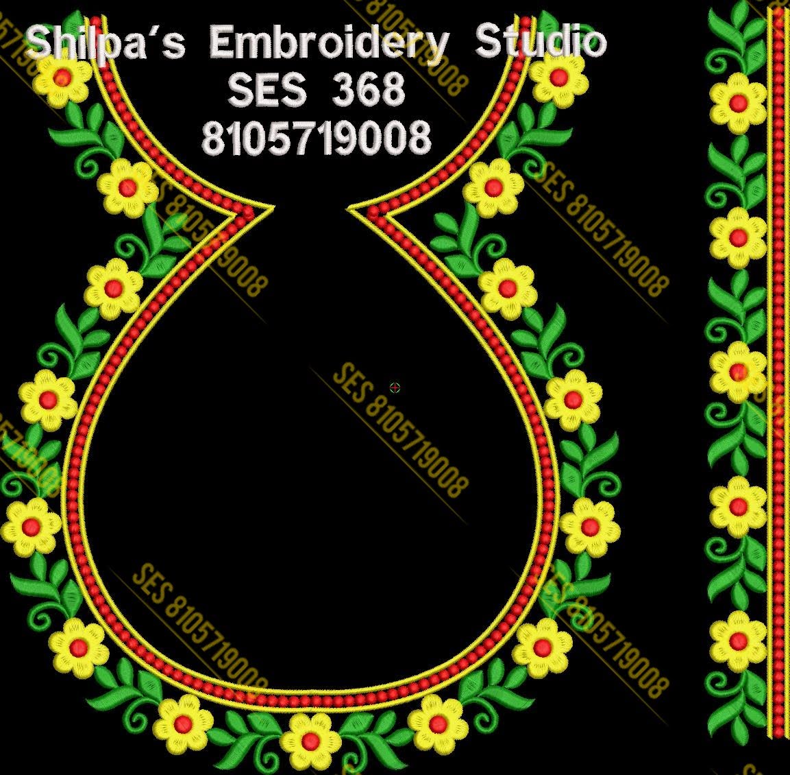 Embroidery Designs 301-400 Series