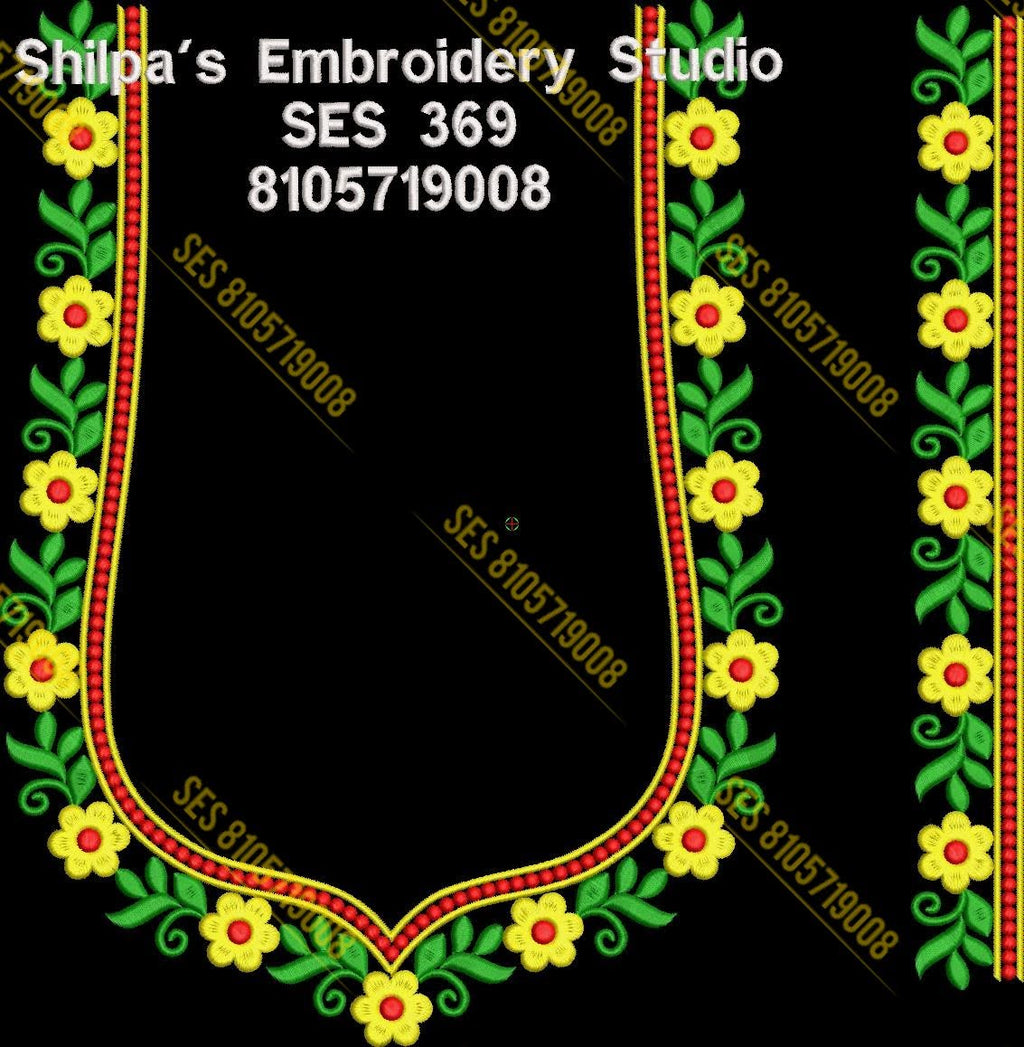 Embroidery Designs 301-400 Series