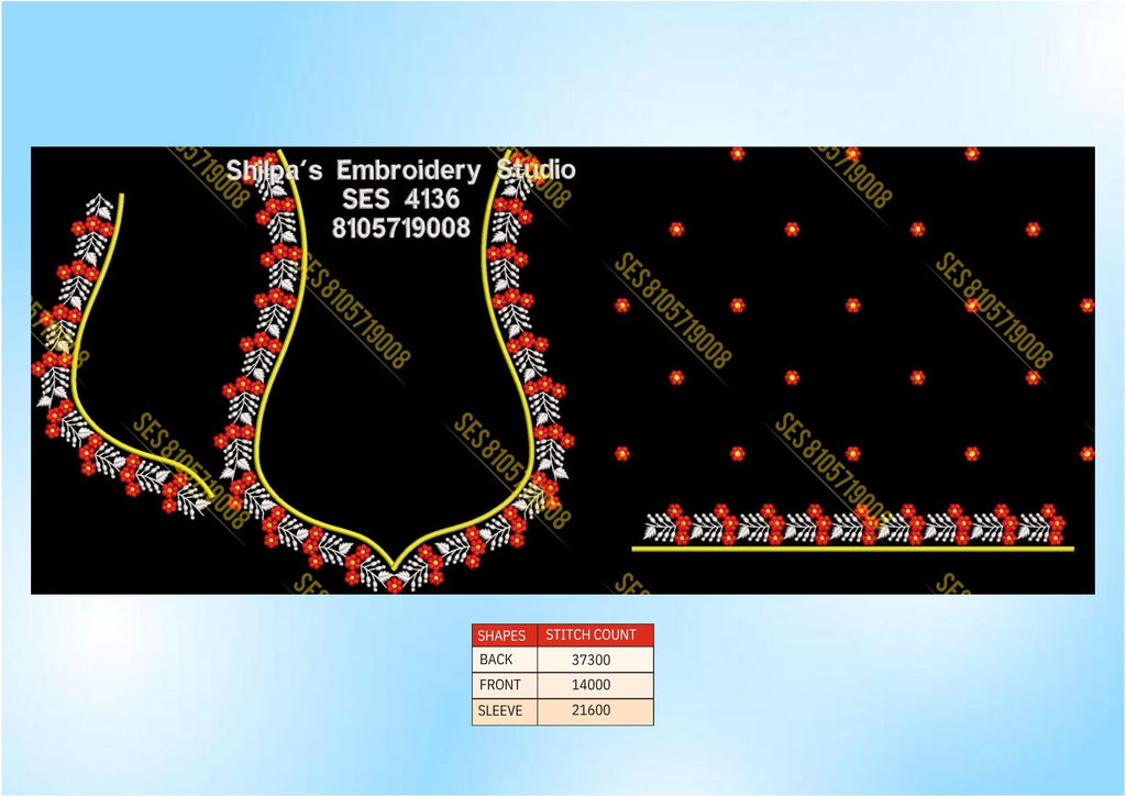 Embroidery Designs 4101-4200 Series