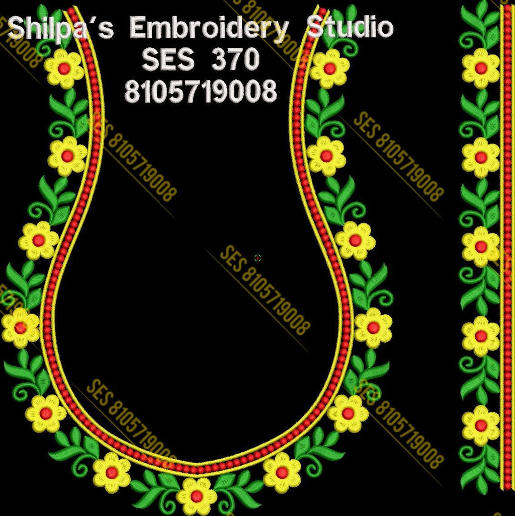 Embroidery Designs 301-400 Series