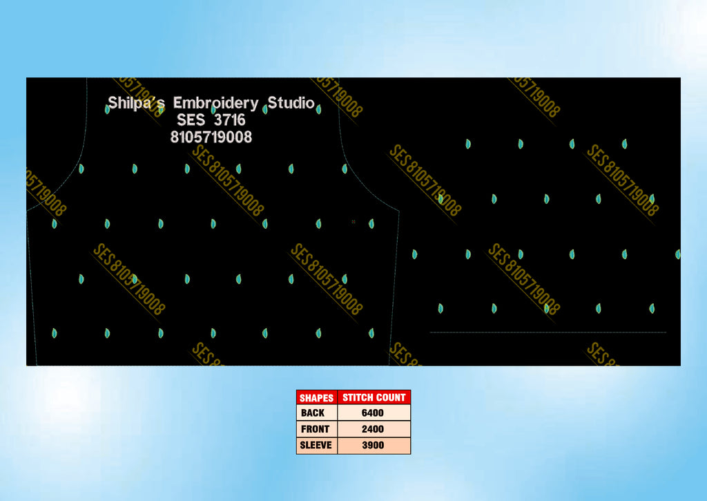 Embroidery Designs 3701-3800 Series