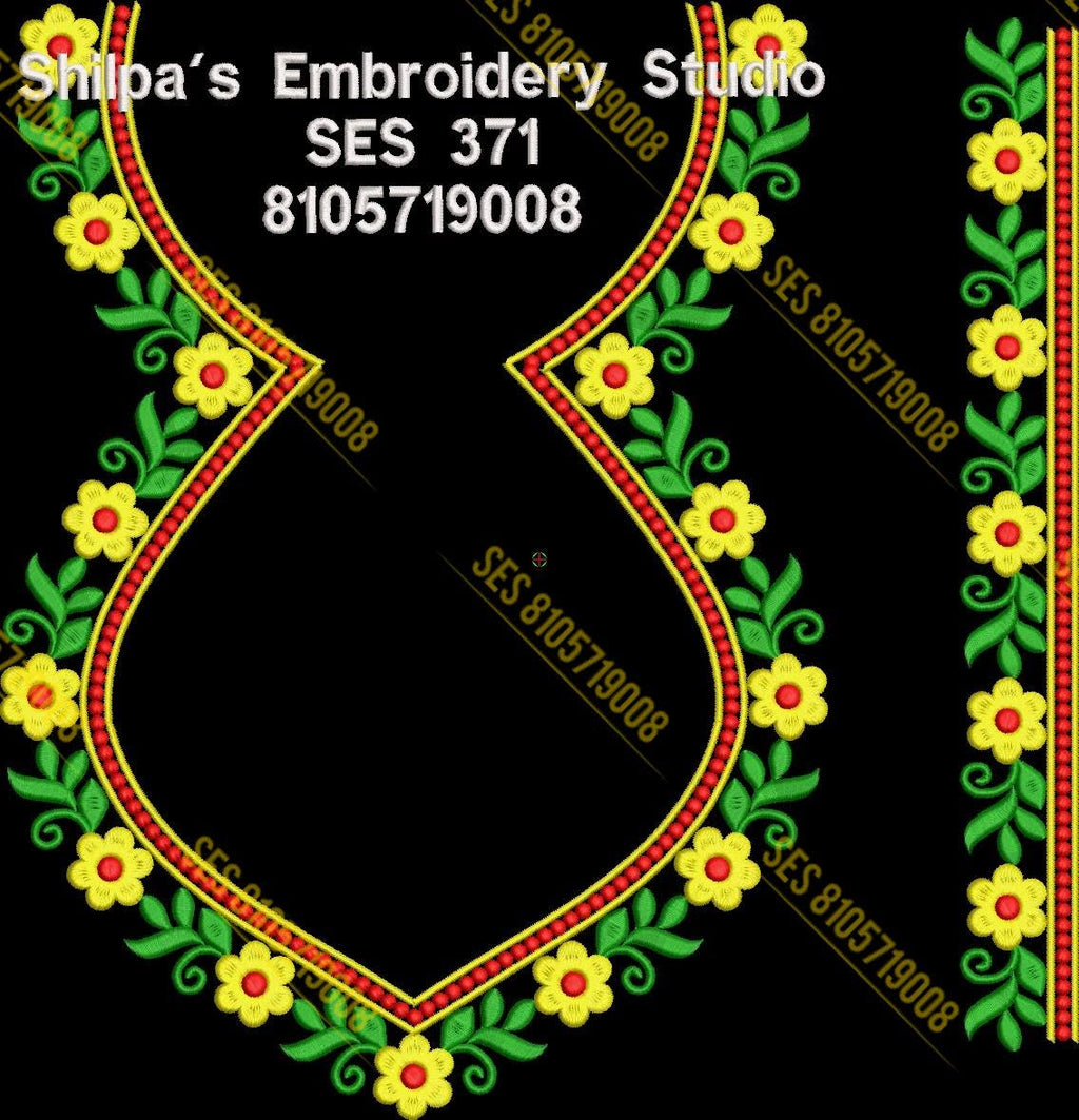 Embroidery Designs 301-400 Series
