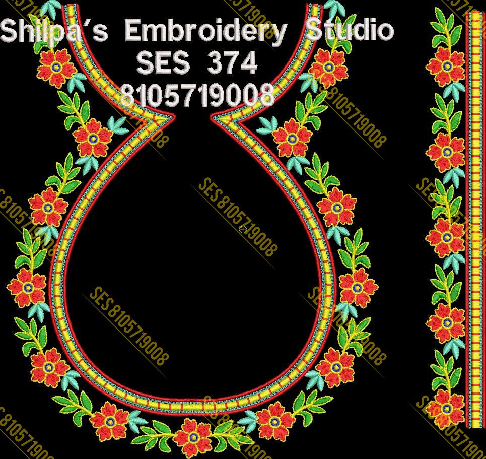 Embroidery Designs 301-400 Series