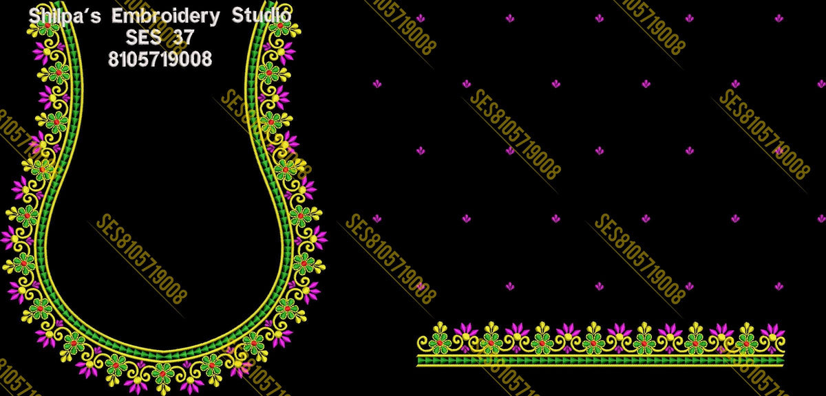 Embroidery Designs 1-100 Series