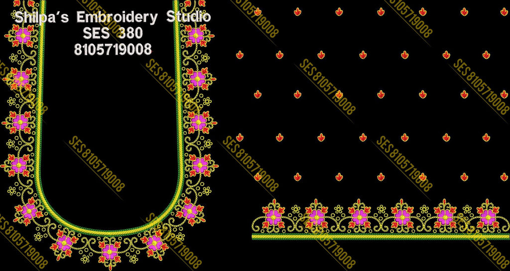 Embroidery Designs 301-400 Series