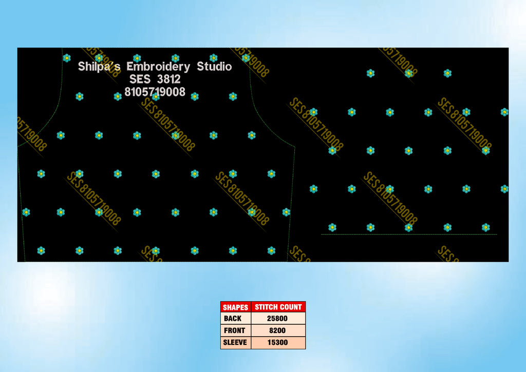 Embroidery Designs 3801-3900 Series