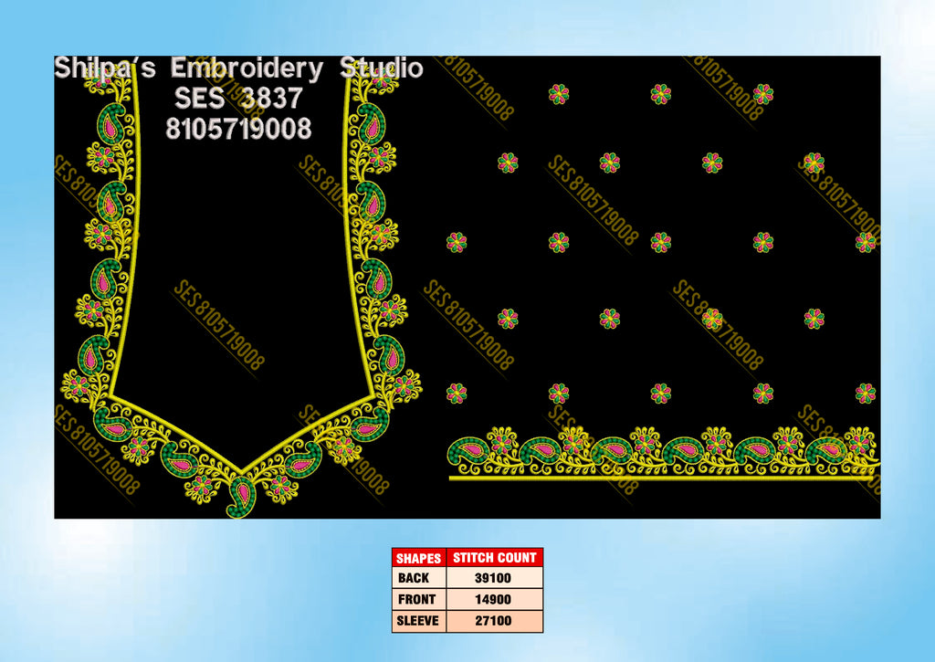 Embroidery Designs 3801-3900 Series