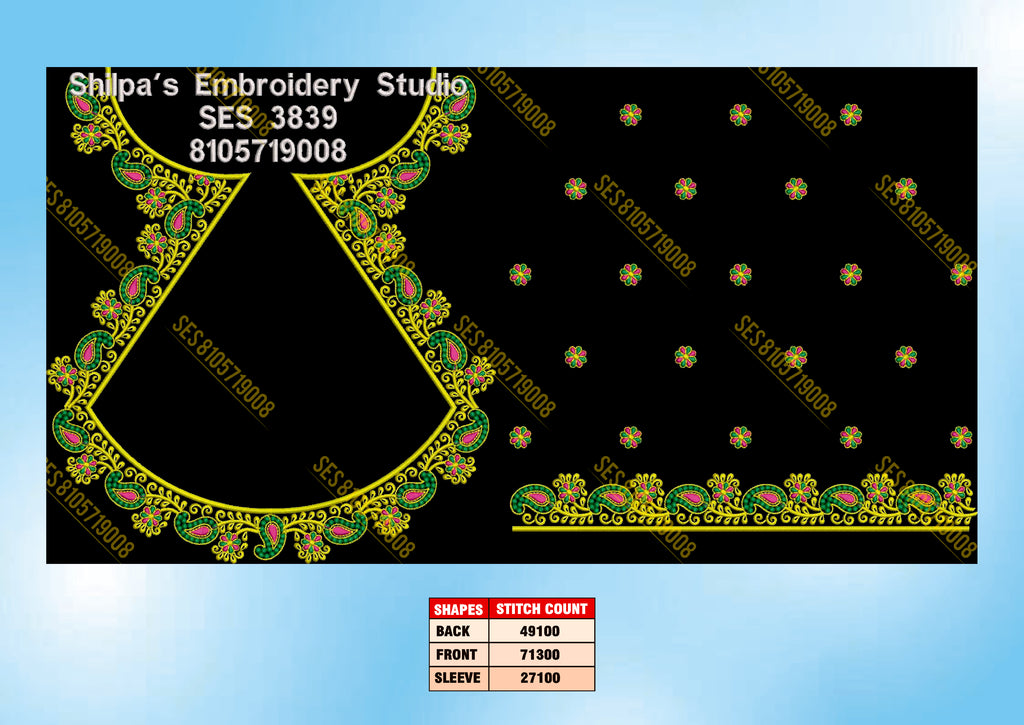 Embroidery Designs 3801-3900 Series