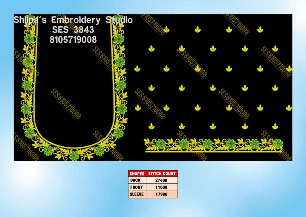 Embroidery Designs 3801-3900 Series