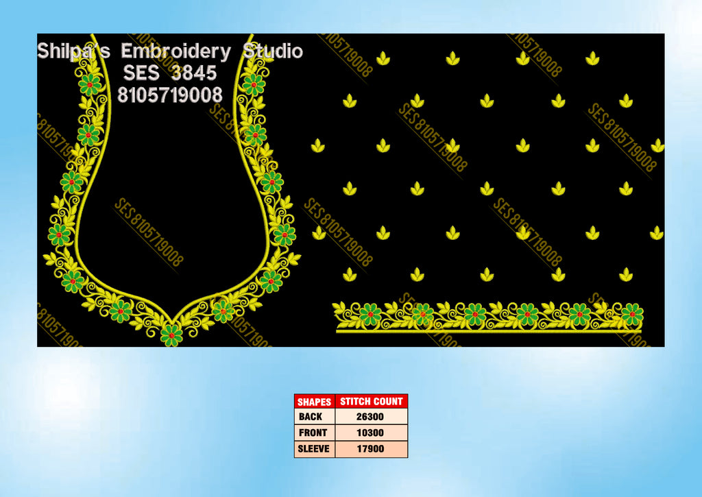 Embroidery Designs 3801-3900 Series