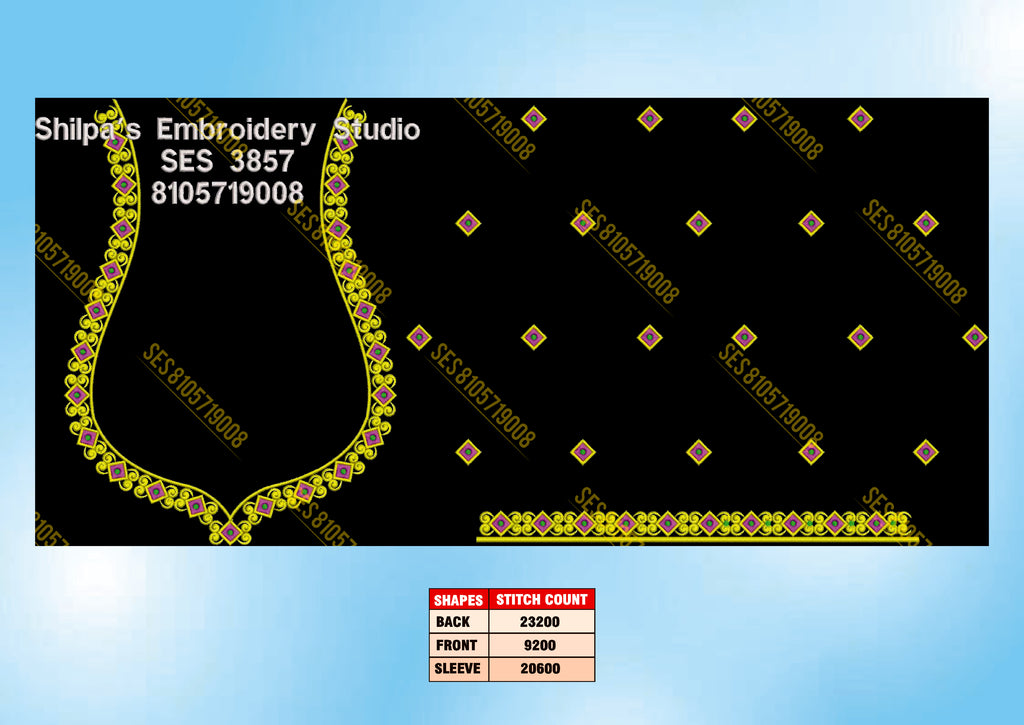 Embroidery Designs 3801-3900 Series
