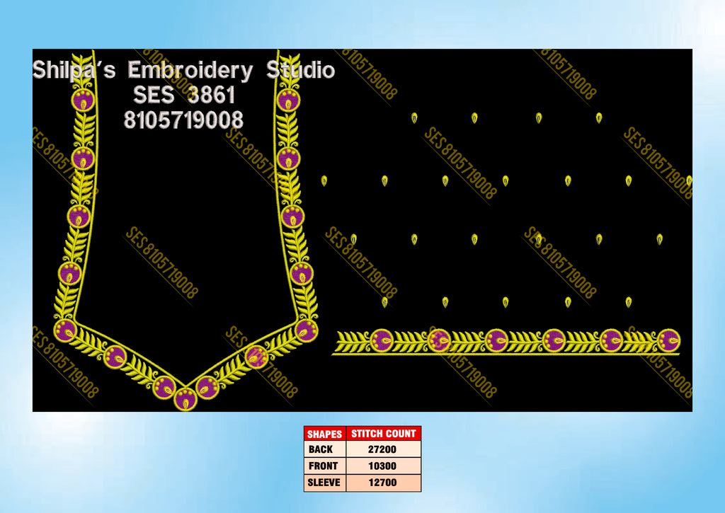 Embroidery Designs 3801-3900 Series