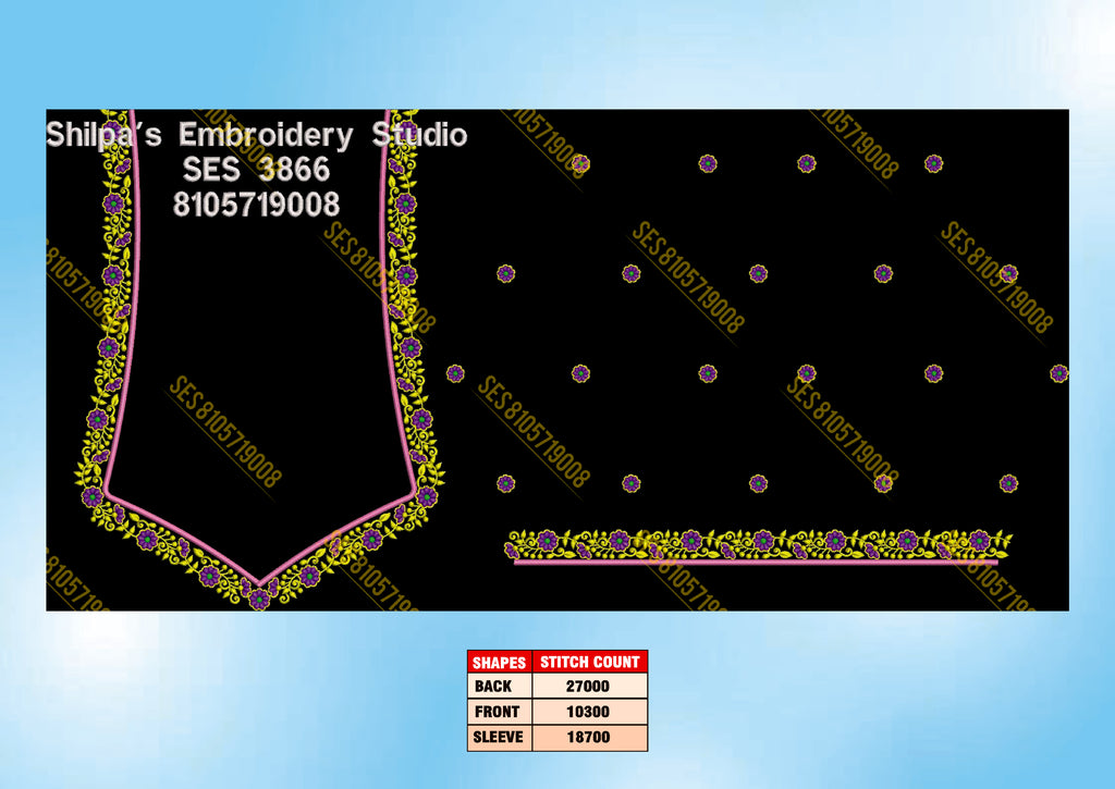 Embroidery Designs 3801-3900 Series