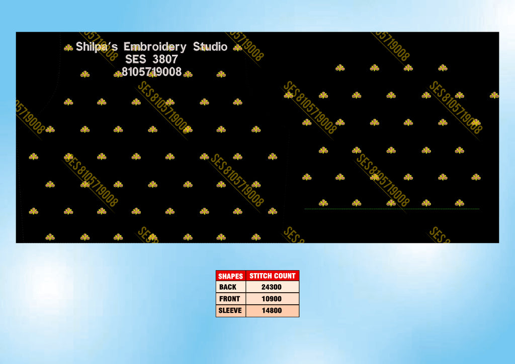 Embroidery Designs 3801-3900 Series