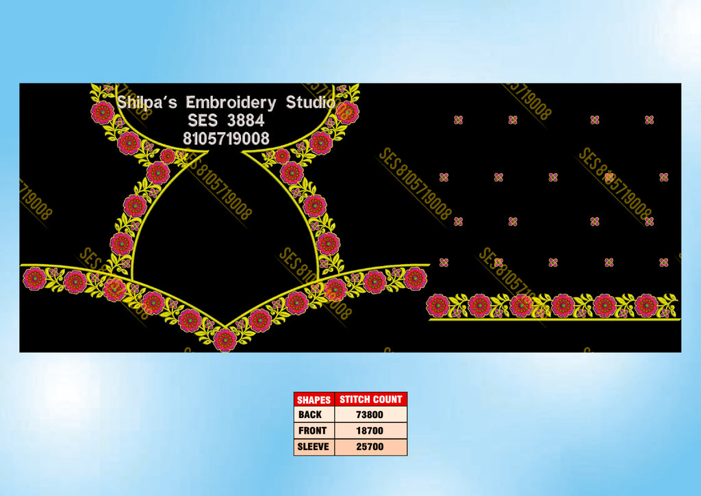 Embroidery Designs 3801-3900 Series
