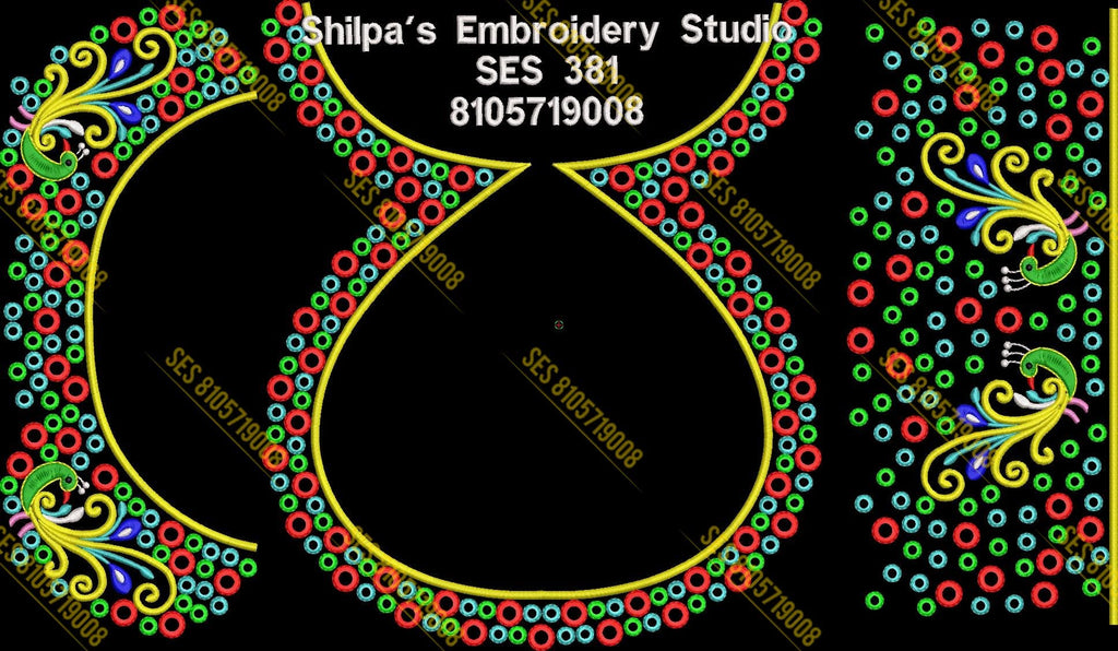 Embroidery Designs 301-400 Series
