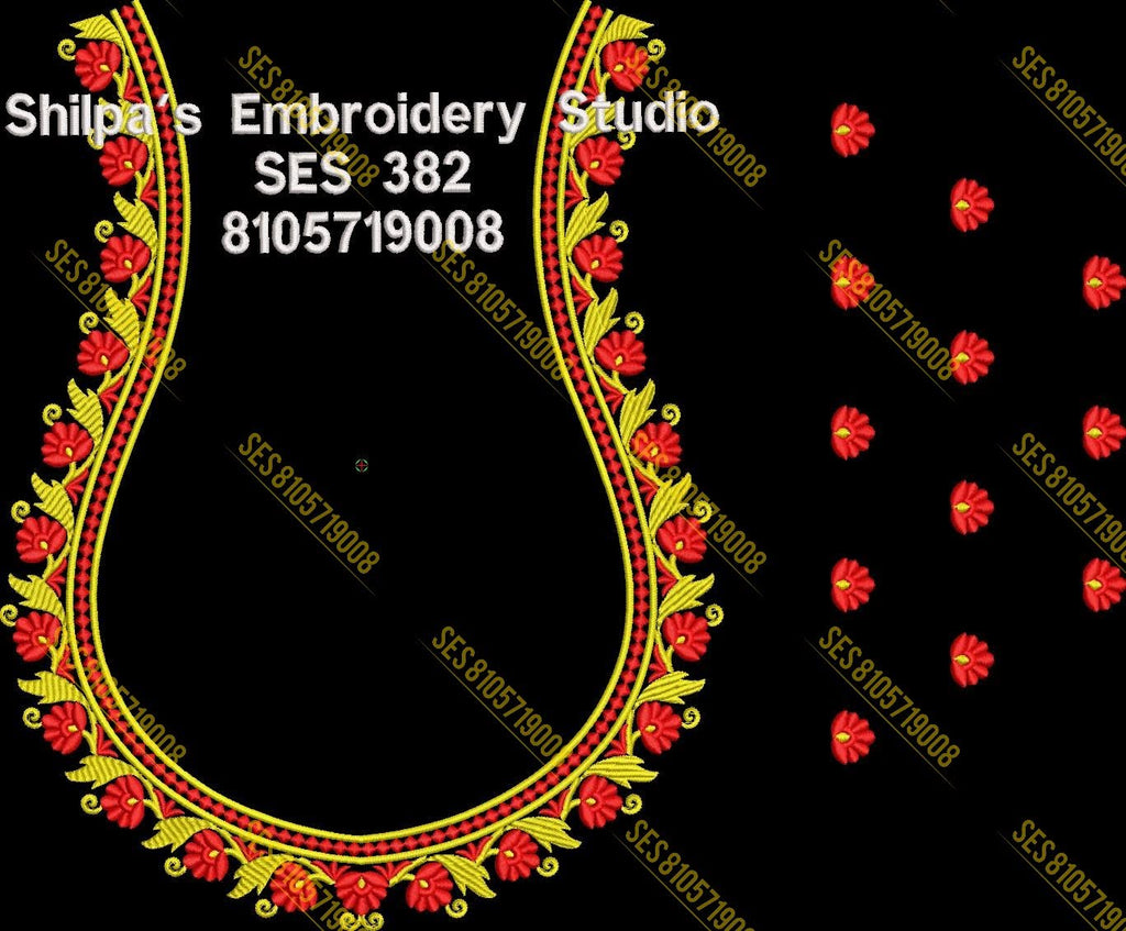 Embroidery Designs 301-400 Series