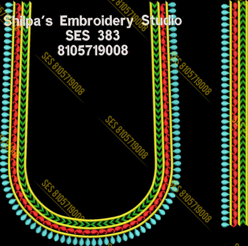 Embroidery Designs 301-400 Series