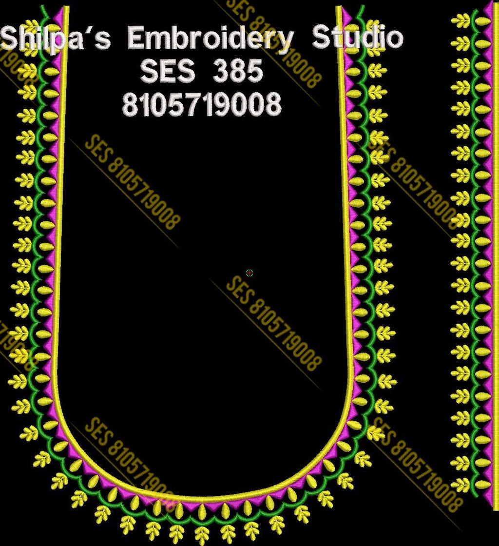 Embroidery Designs 301-400 Series