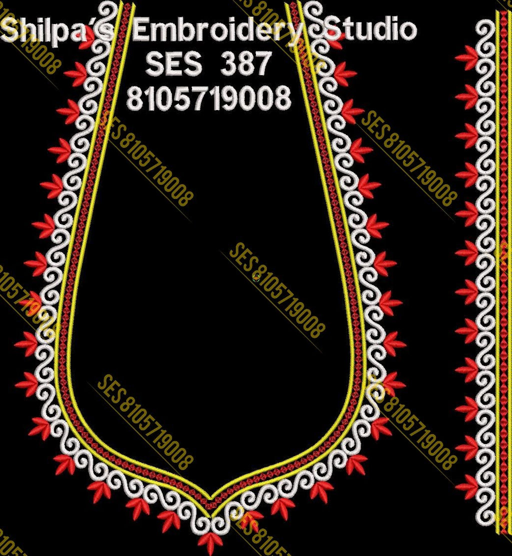 Embroidery Designs 301-400 Series