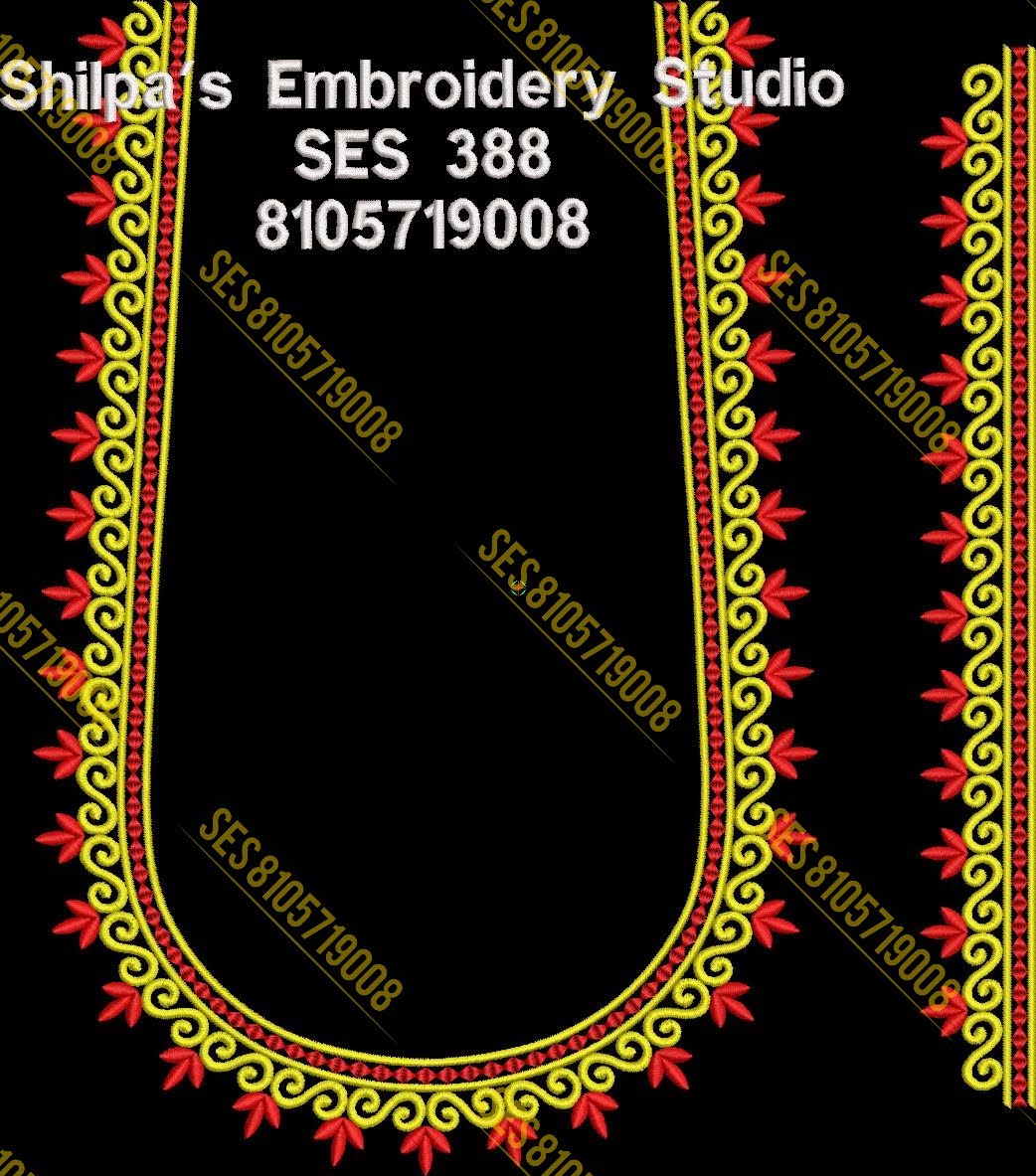 Embroidery Designs 301-400 Series