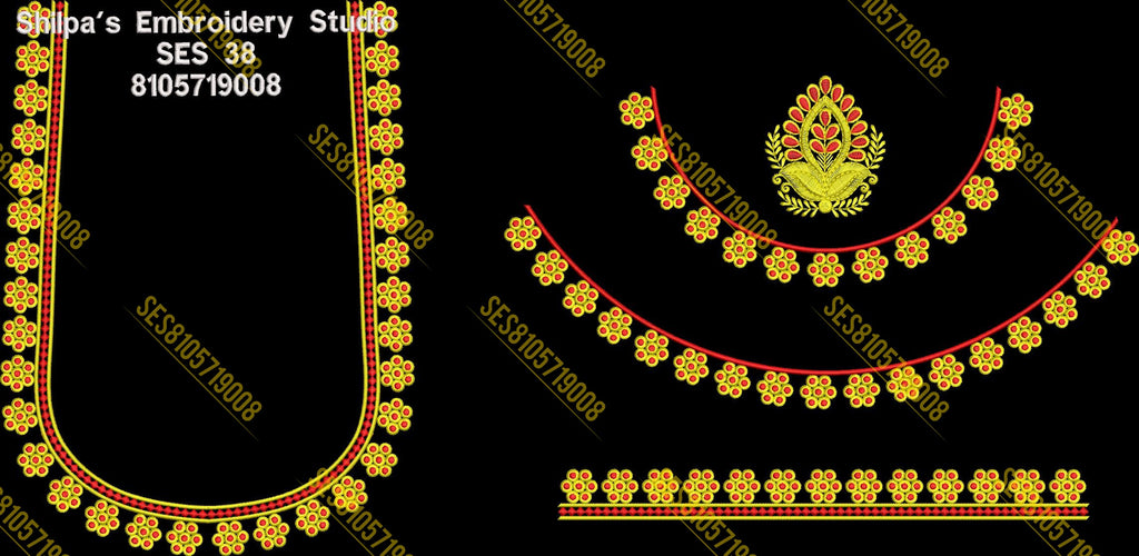 Embroidery Designs 1-100 Series