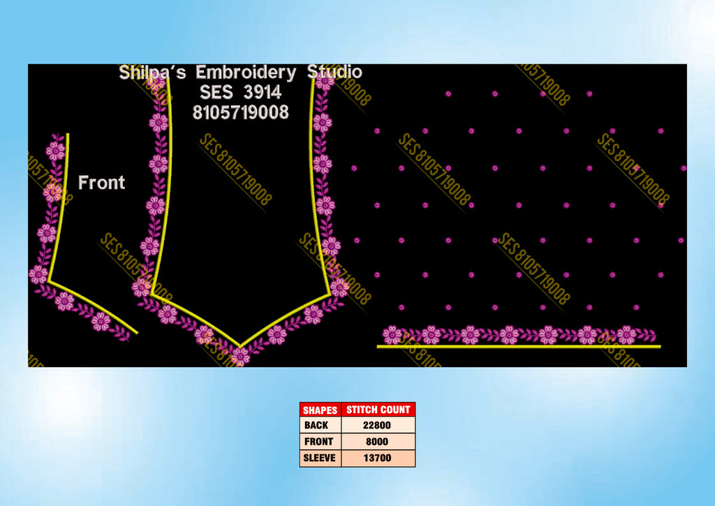 Embroidery Designs 3901-4000 Series