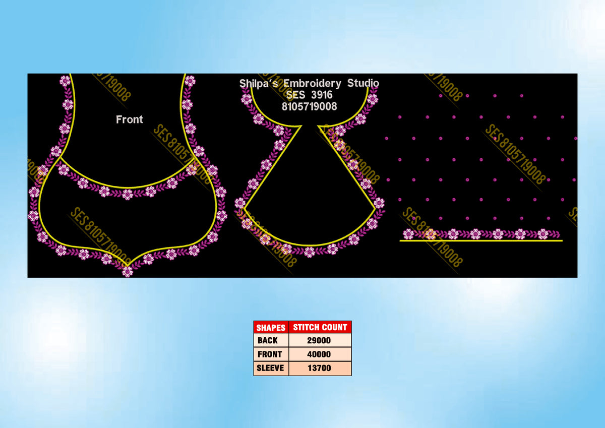 Embroidery Designs 3901-4000 Series