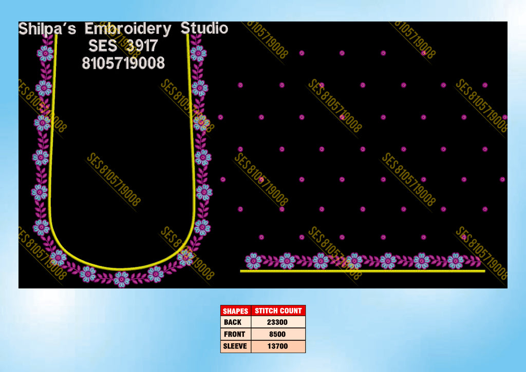 Embroidery Designs 3901-4000 Series