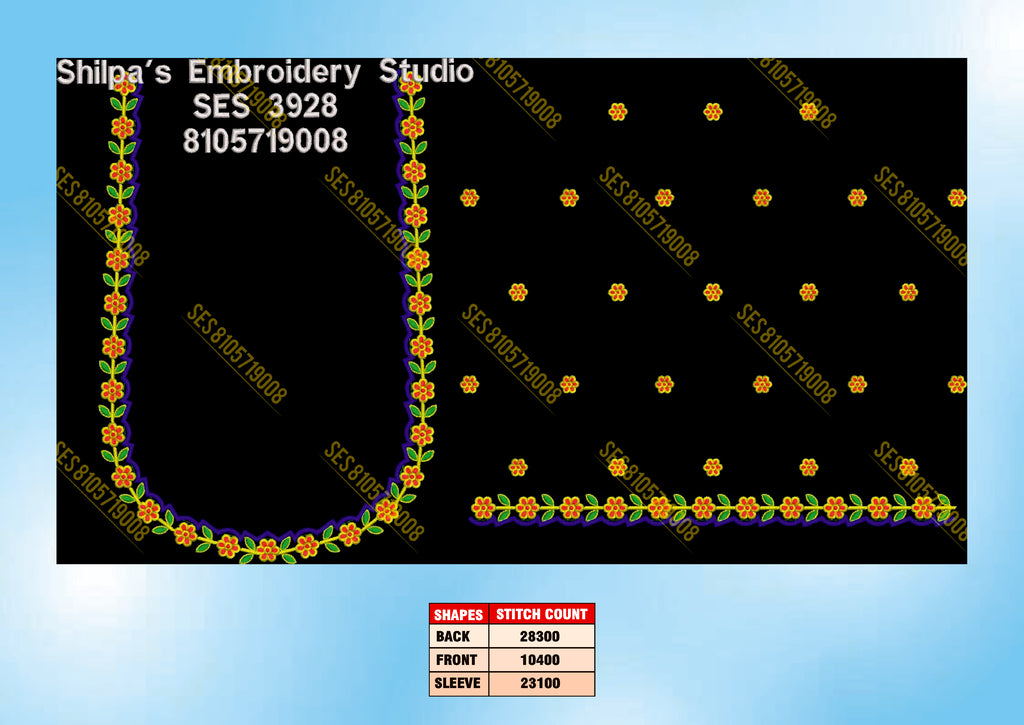 Embroidery Designs 3901-4000 Series